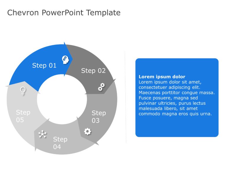 Chevron Template Collection for PowerPoint and Google Slides Theme 37