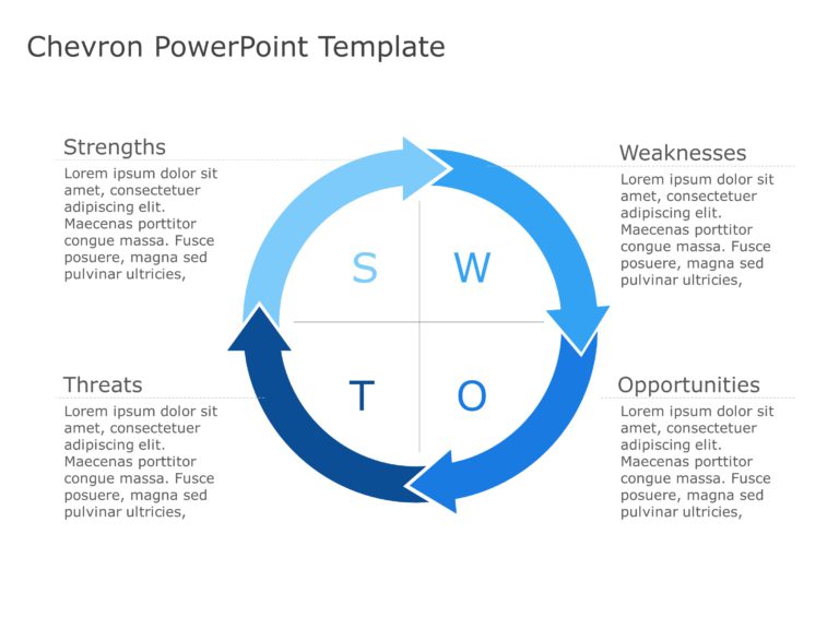 Chevron Template Collection for PowerPoint and Google Slides Theme 3