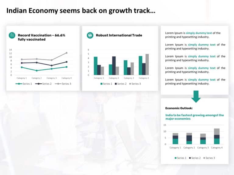 Animated Country KPI PowerPoint Template & Google Slides Theme 4