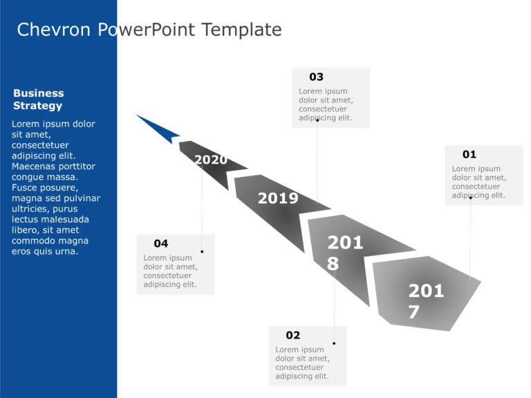 Chevron Template Collection for PowerPoint and Google Slides Theme 4