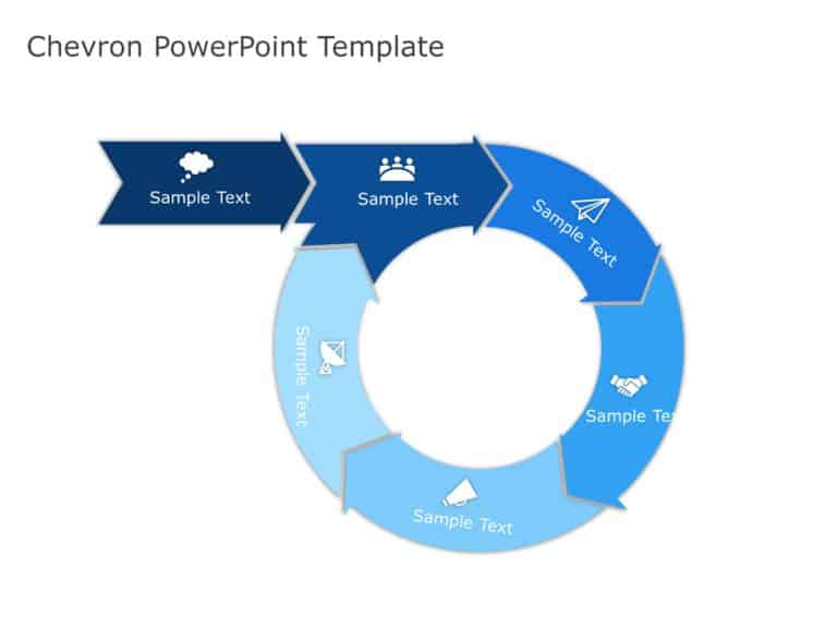 Chevron Template Collection for PowerPoint and Google Slides Theme 5