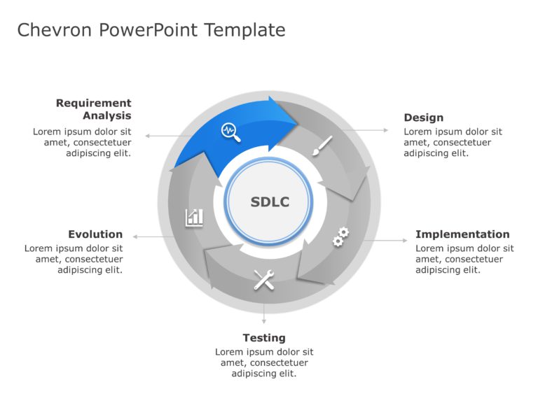 Chevron Template Collection for PowerPoint and Google Slides Theme 6