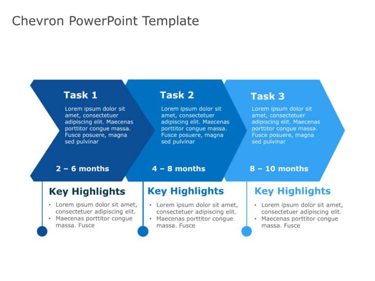 Chevron Template Collection for PowerPoint and Google Slides Theme 8