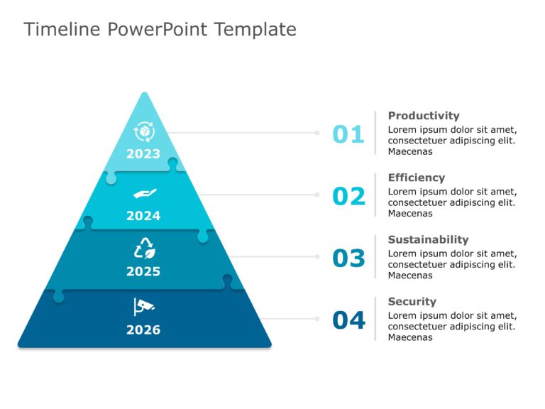 Timeline planning templates for 2023 & Google Slides Theme 10