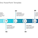 Timeline planning templates for 2023 & Google Slides Theme 13