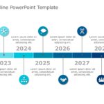 Timeline planning templates for 2023 & Google Slides Theme 15