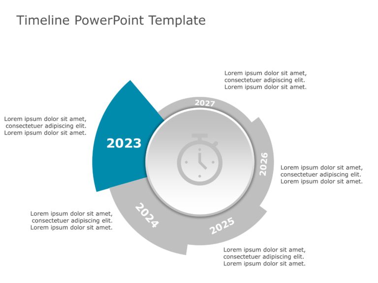 Timeline planning templates for 2023 & Google Slides Theme 17