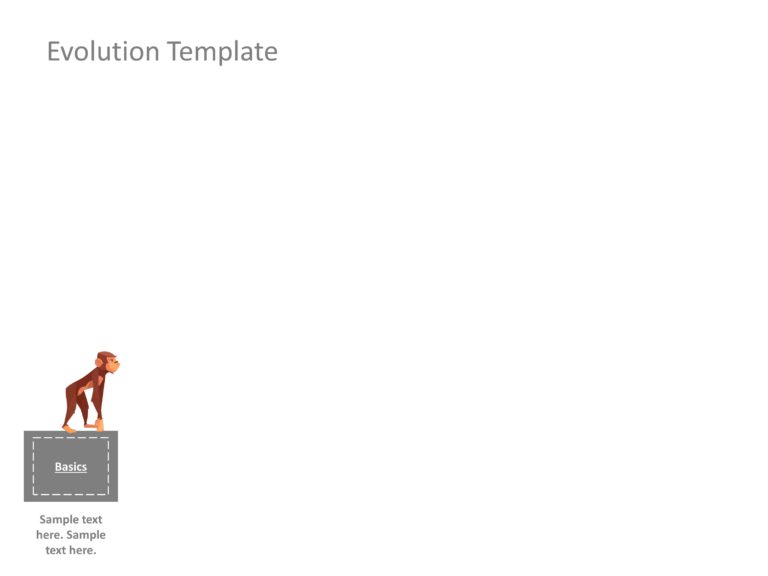 Animated Evolution PowerPoint Template & Google Slides Theme 1