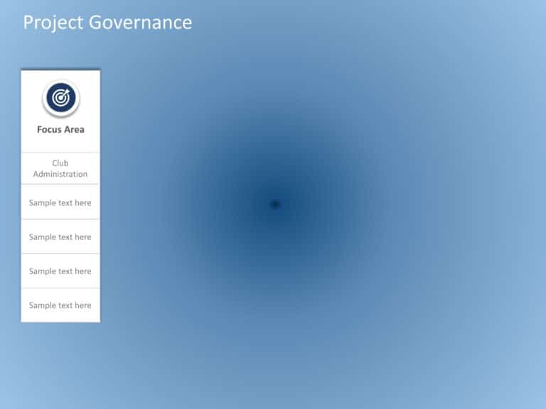 Animated Project Governance PowerPoint Template & Google Slides Theme 1