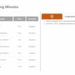 Animated Meeting Minutes PowerPoint Template & Google Slides Theme 1