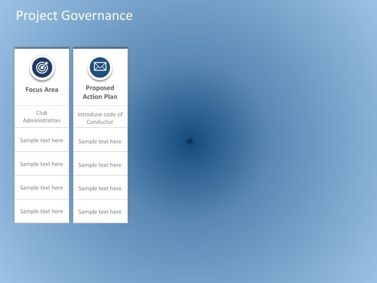 Animated Project Governance PowerPoint Template & Google Slides Theme 2