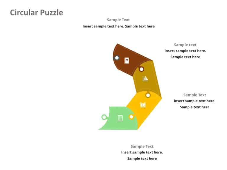 Animated 7 Circular Puzzle PowerPoint Template & Google Slides Theme 4