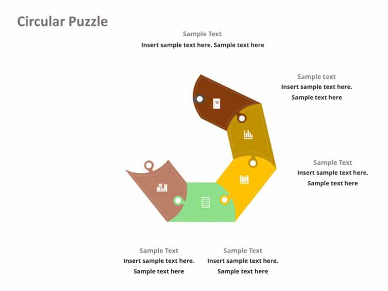Animated 7 Circular Puzzle PowerPoint Template & Google Slides Theme 5