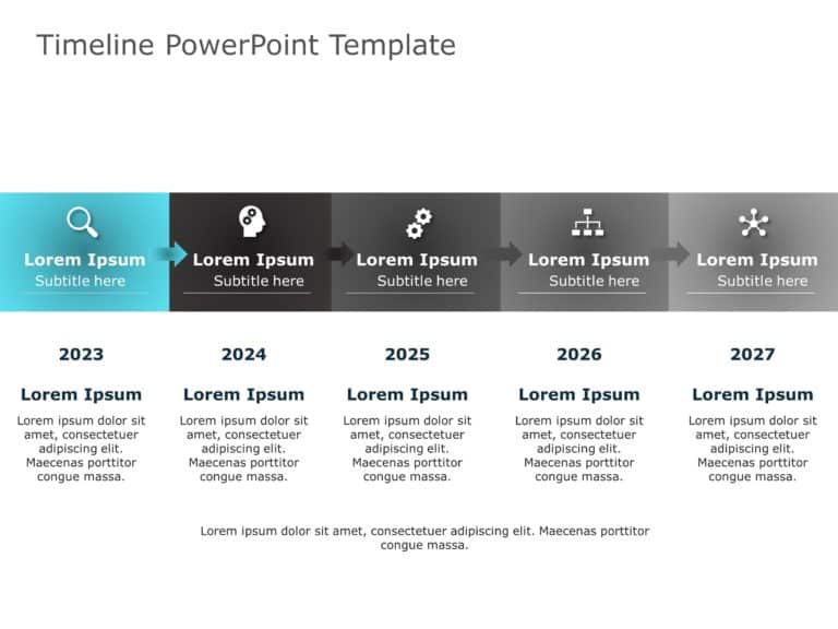 Editable Timeline Plan Template Collection For Effective Planning & Google Slides Theme 6