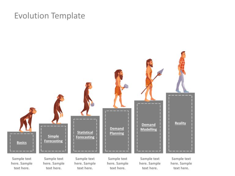 Animated Evolution PowerPoint Template