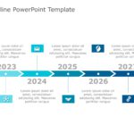 Timeline planning templates for 2023 & Google Slides Theme 7