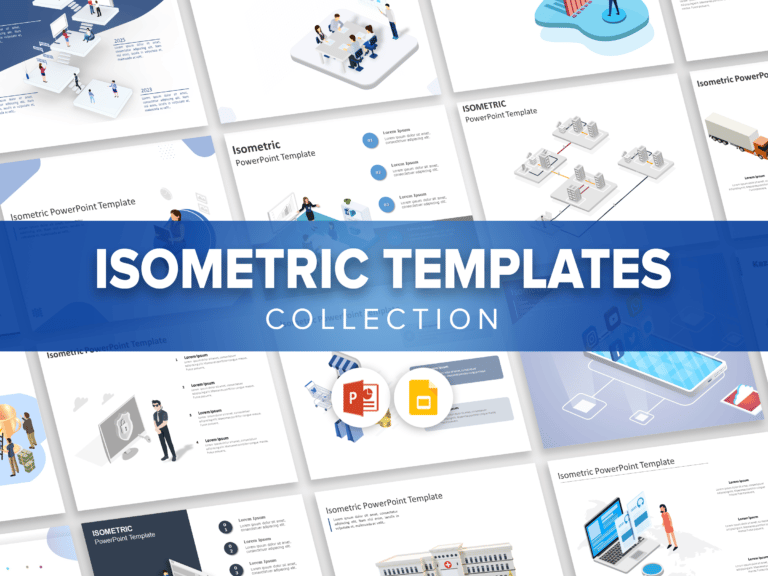 Isometric Templates for PowerPoint and Google Slides Theme