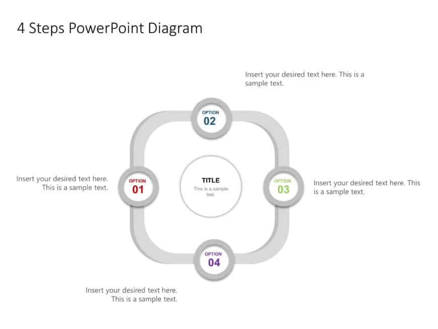 4 Steps Business Diagram PowerPoint Template