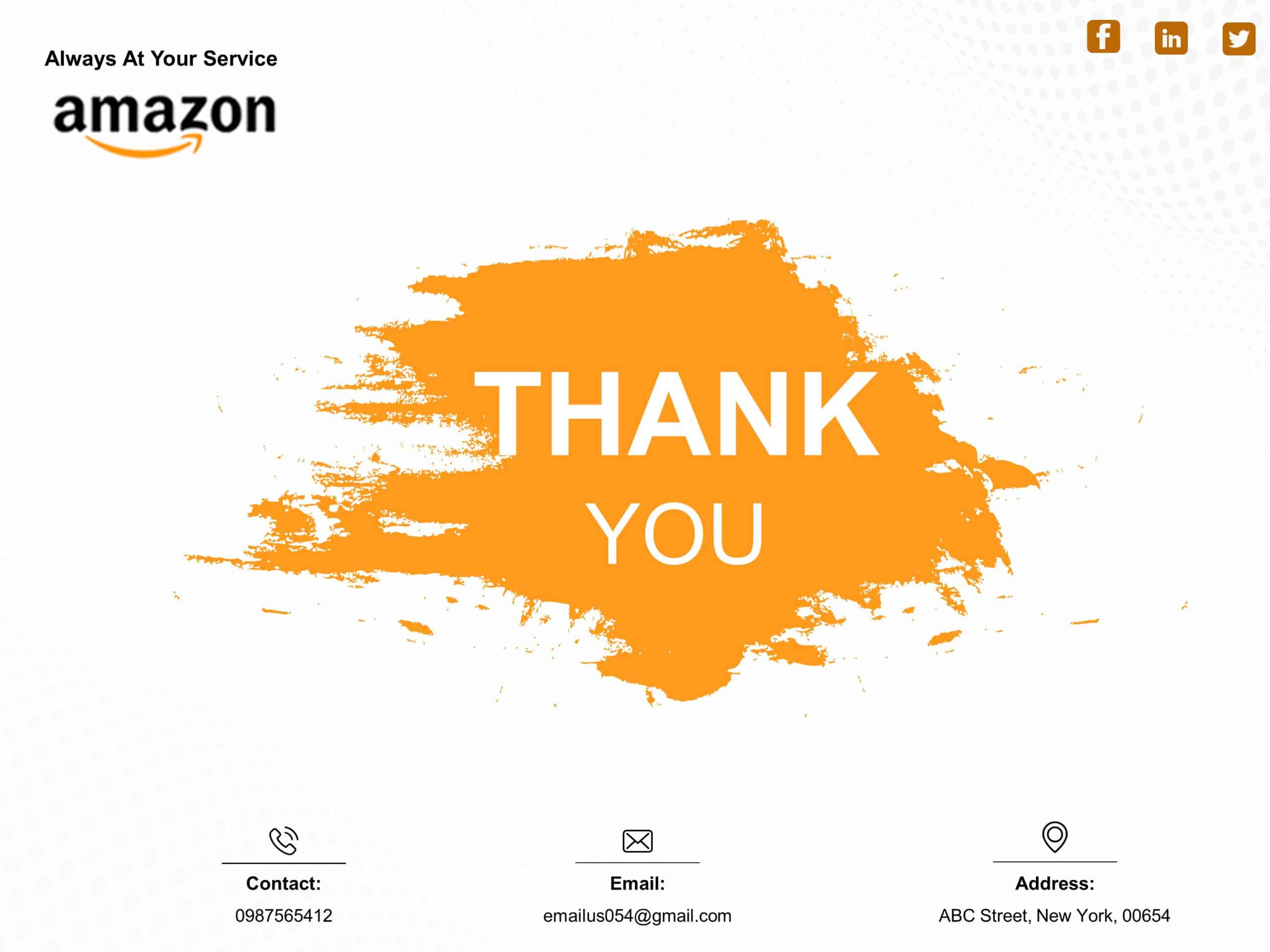 Thank You Slide 29 PowerPoint Template