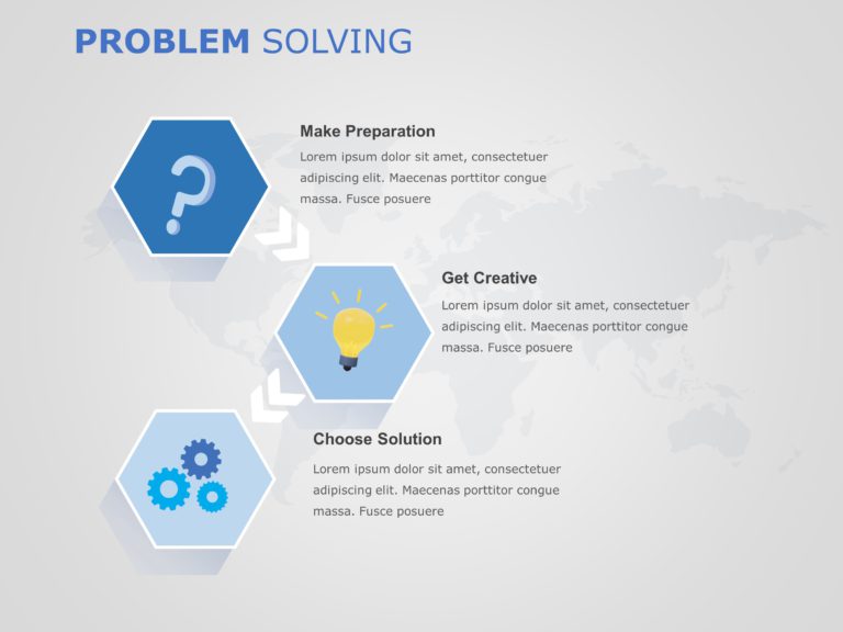 Problem Solving Approach PowerPoint Template