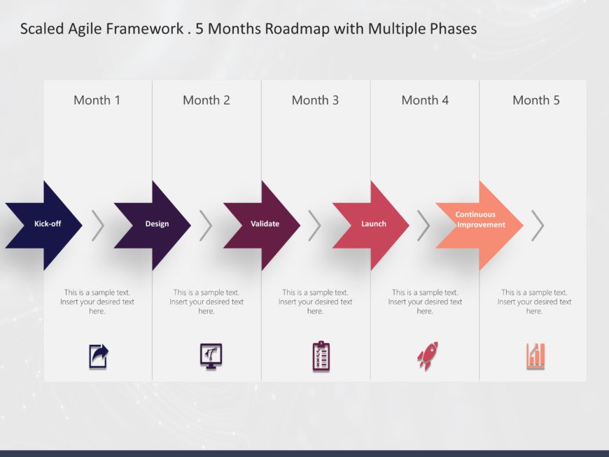 Scaled Agile Framework 03 PowerPoint Template