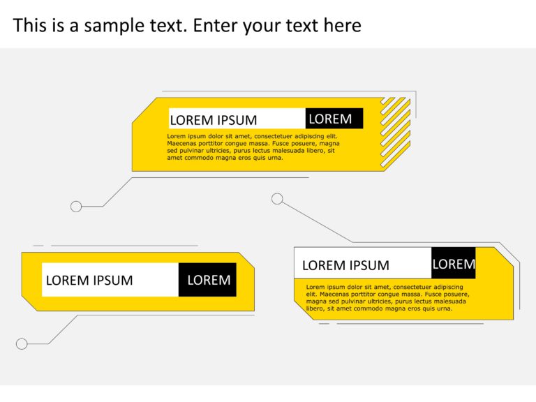 Rectangle Callouts PowerPoint Template & Google Slides Theme