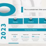 Animated 2021 Business Goals PowerPoint Template & Google Slides Theme