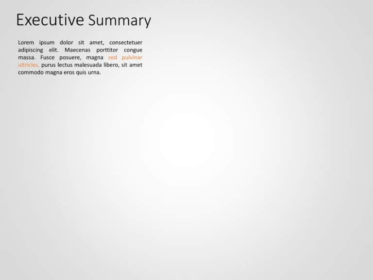 Animated Executive Summary PowerPoint Template 24 & Google Slides Theme 1