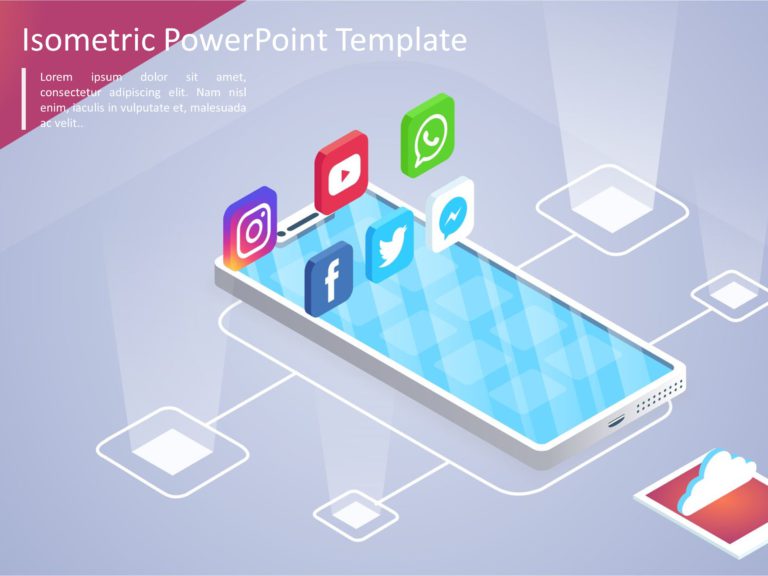 Isometric Templates for PowerPoint and Google Slides Theme 12