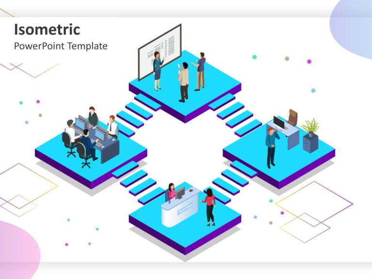 Isometric Templates for PowerPoint and Google Slides Theme 14