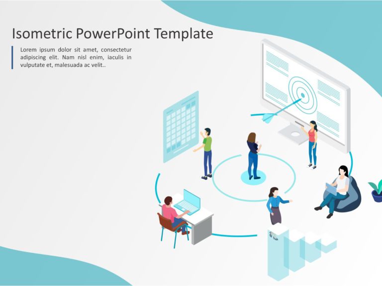 Isometric Templates for PowerPoint and Google Slides Theme 15