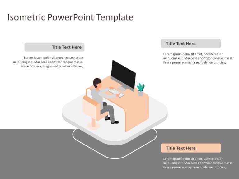 Isometric Templates for PowerPoint and Google Slides Theme 17