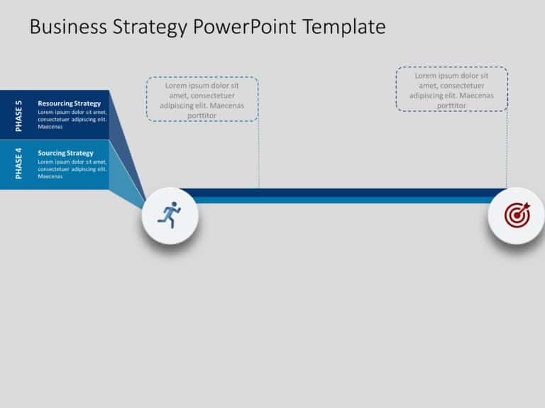 Animated Business Strategy PowerPoint Template 1 & Google Slides Theme 2