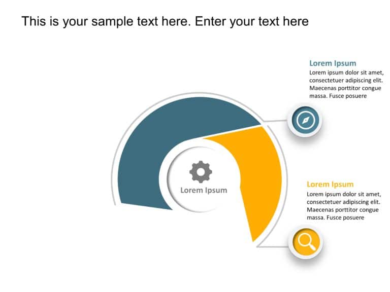 3 Steps Animated Circle Strategy PowerPoint Template & Google Slides Theme 2