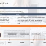 Animated 30 60 90 Day Plan 6 PowerPoint Template & Google Slides Theme 1
