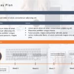 Animated 30 60 90 Day Plan PowerPoint Template 6 & Google Slides Theme 1