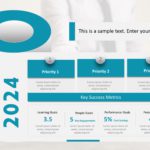Animated 2021 Business Goals PowerPoint Template