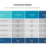 Modern Table PowerPoint Template & Google Slides Theme 1