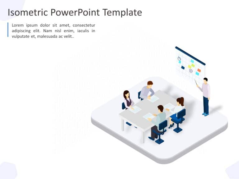 Isometric Templates for PowerPoint and Google Slides Theme 37