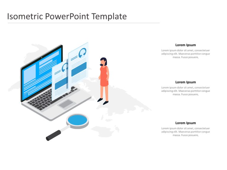 Isometric Templates for PowerPoint and Google Slides Theme 21