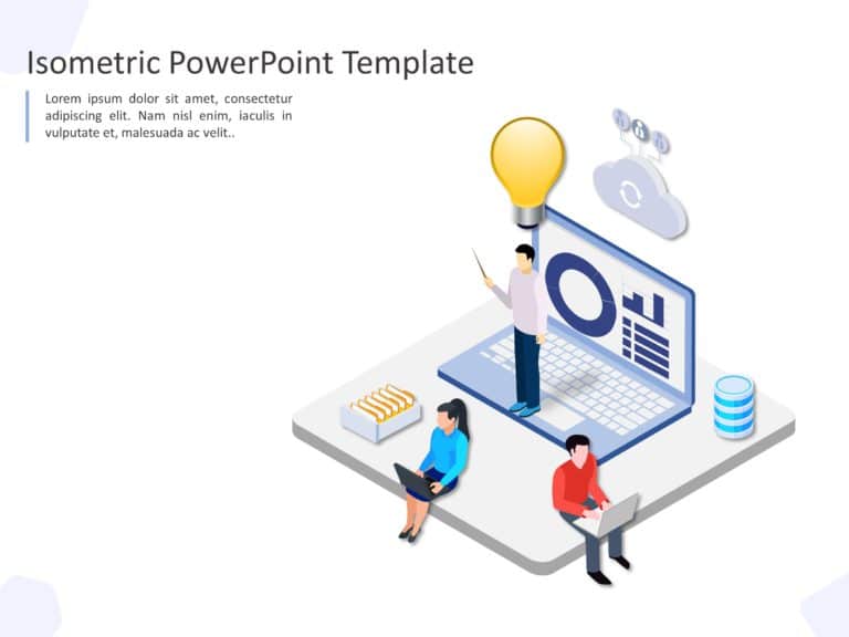 Isometric Templates for PowerPoint and Google Slides Theme 22