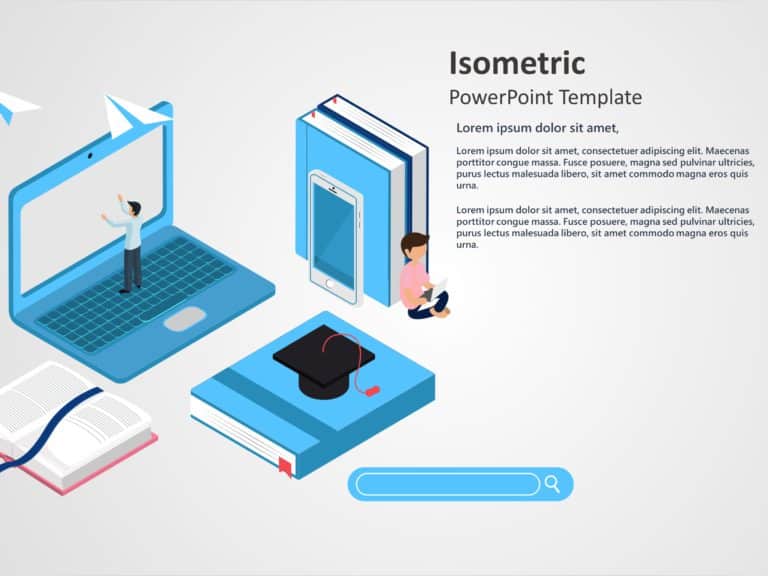 Isometric Templates for PowerPoint and Google Slides Theme 24