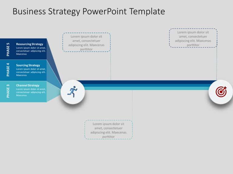 Animated Business Strategy PowerPoint Template 1 & Google Slides Theme 3