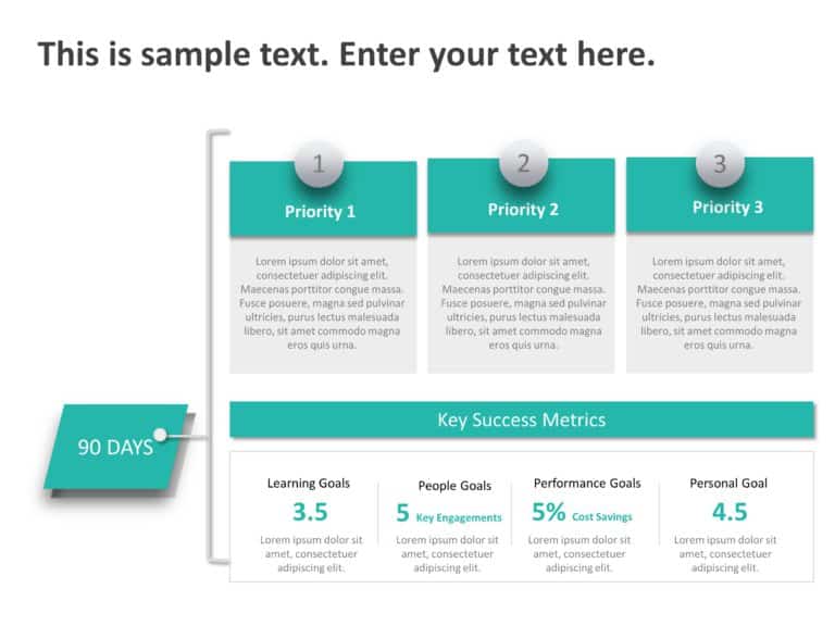 Animated Detailed 30 60 90 day for Managers PowerPoint Template & Google Slides Theme 2