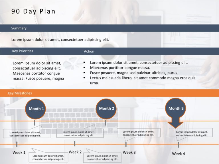 Animated 30 60 90 Day Plan 6 PowerPoint Template