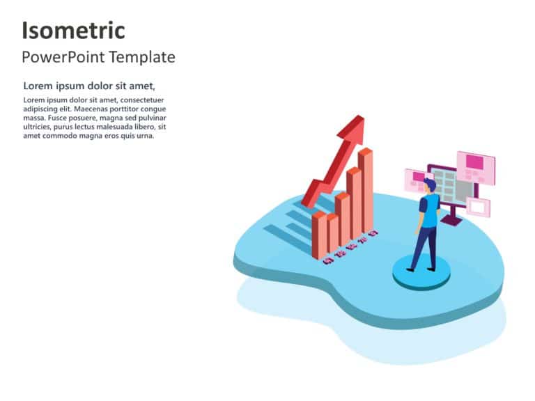 Isometric Templates for PowerPoint and Google Slides Theme 1