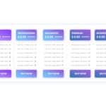 Pricing Table Design PowerPoint Template & Google Slides Theme 1