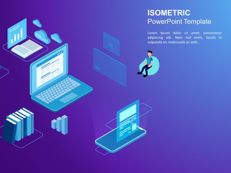 Isometric Templates for PowerPoint and Google Slides Theme 28