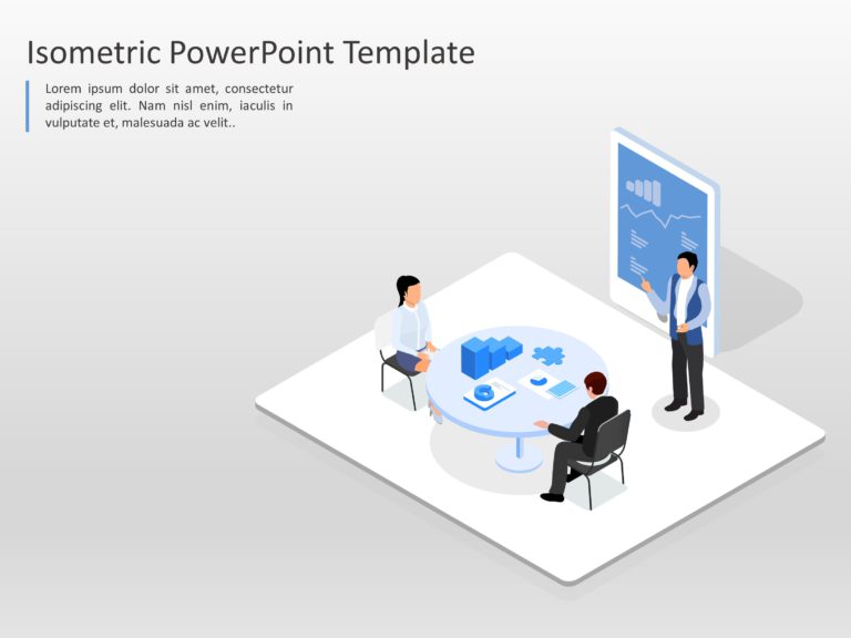 Isometric Templates for PowerPoint and Google Slides Theme 35