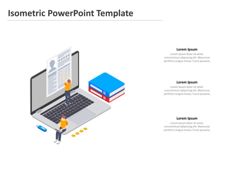 Isometric Templates for PowerPoint and Google Slides Theme 36